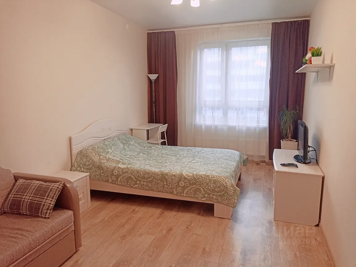 1-к квартира, 37 м², 6/10 эт.
