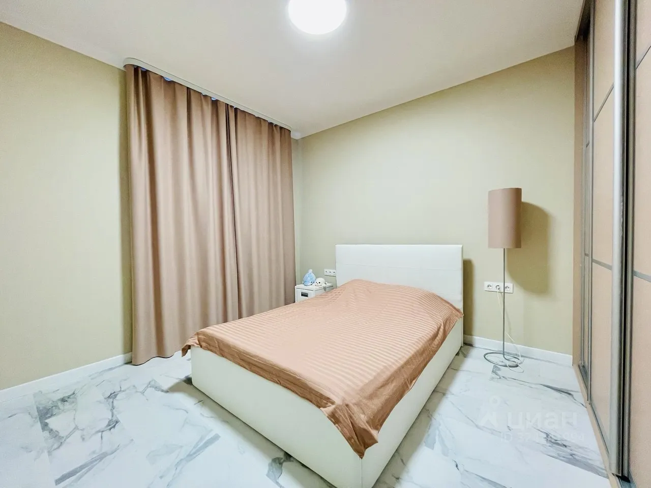 2-к квартира, 56.3 м²