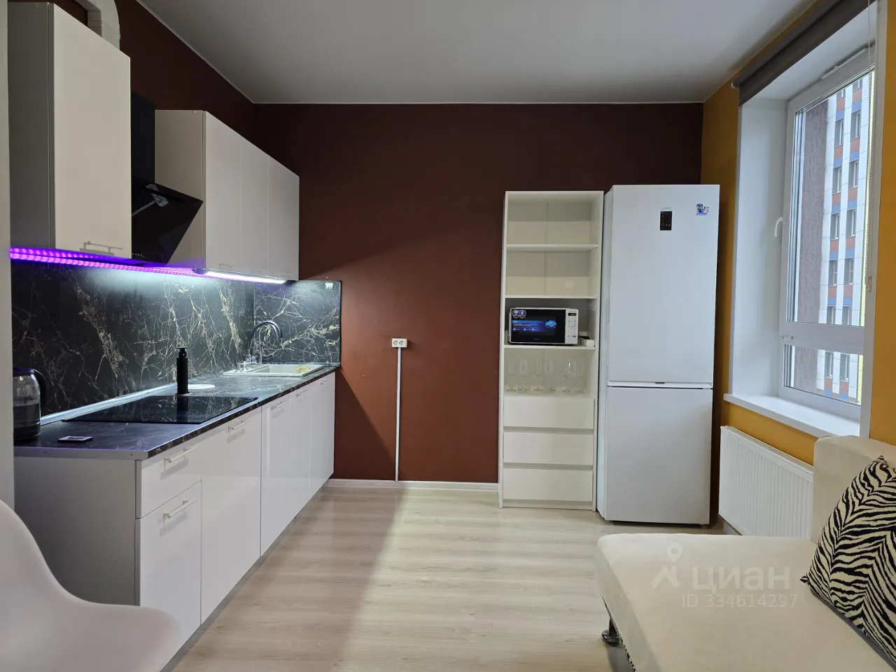 2-к квартира, 40 м², 4/25 эт.