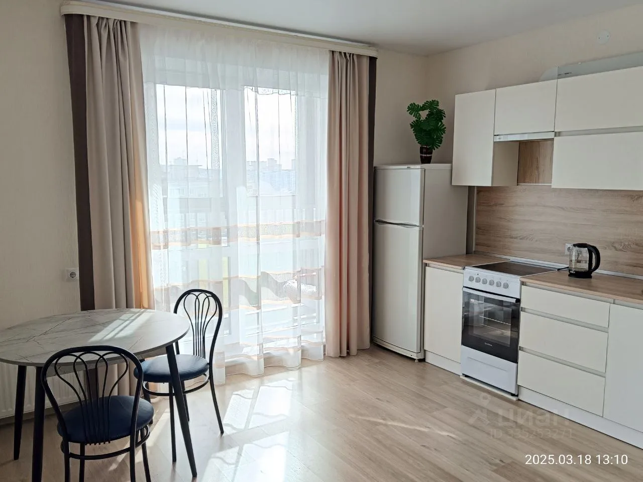 2-к квартира, 45 м², 9/16 эт.