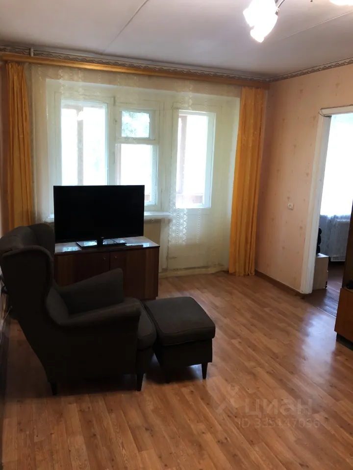 2-к квартира, 46.5 м², 2/5 эт.