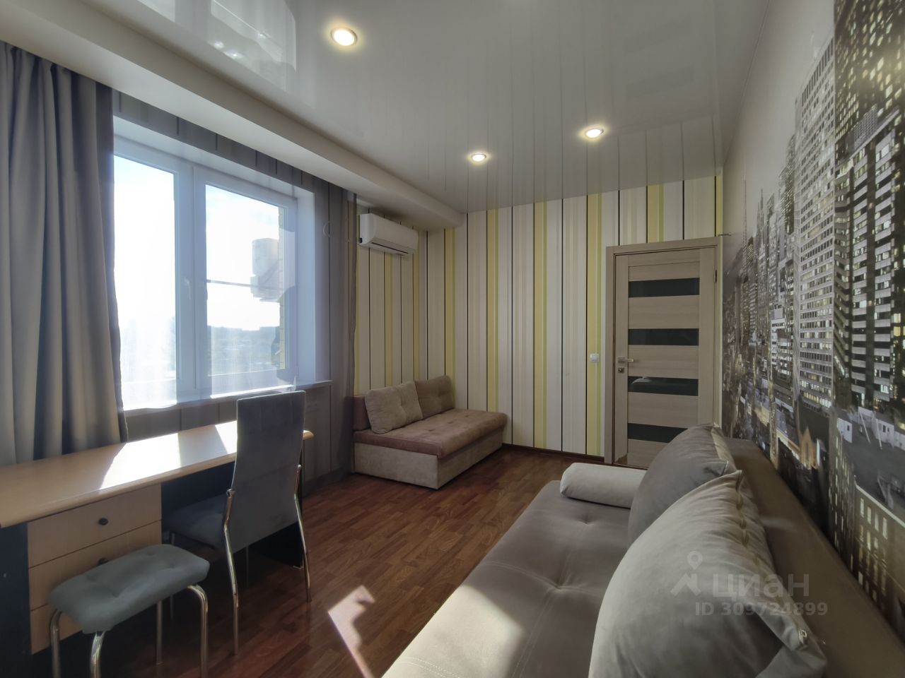 2-к квартира, 60 м², 16/17 эт.