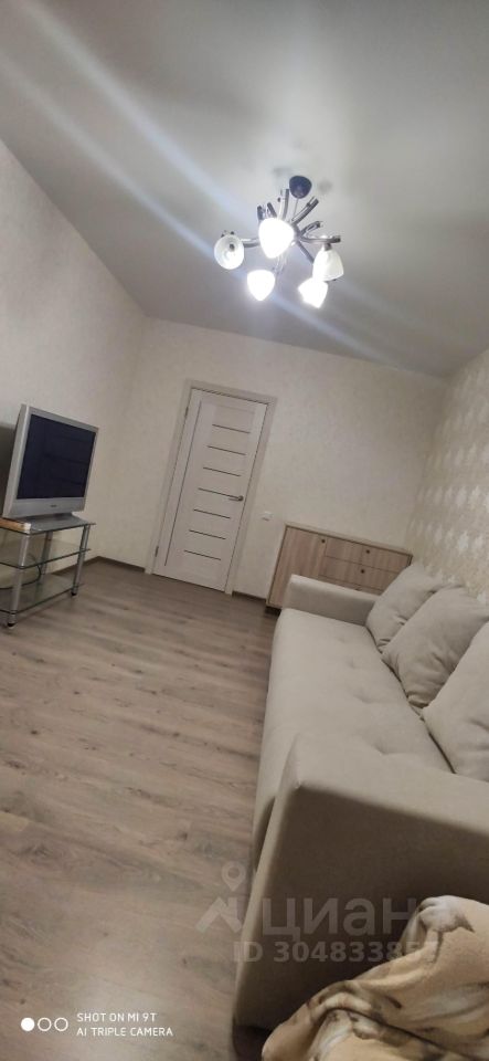 1-к квартира, 42 м², 6/10 эт.